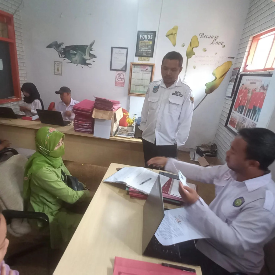 Pendaftar PTSL di Desa Cangkingan Membludak